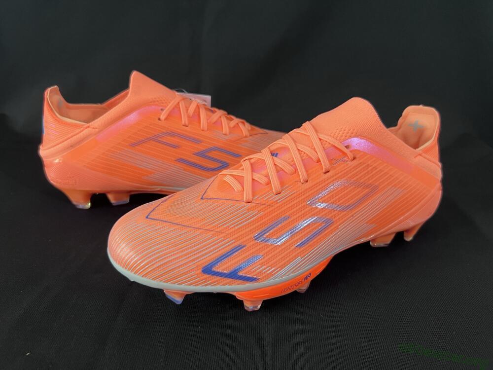 Adidas F50 Elite FG Football Boots - Red/Blue/Silver