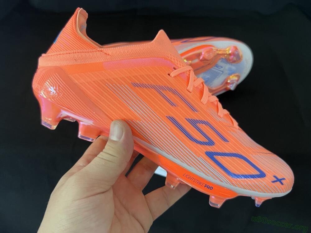 Adidas F50 Elite FG Football Boots - Red/Blue/Silver