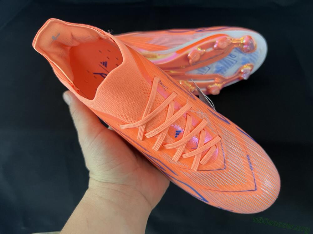 Adidas F50 Elite FG Football Boots - Red/Blue/Silver