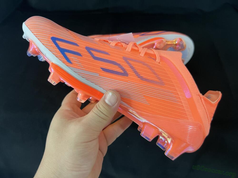 Adidas F50 Elite FG Football Boots - Red/Blue/Silver