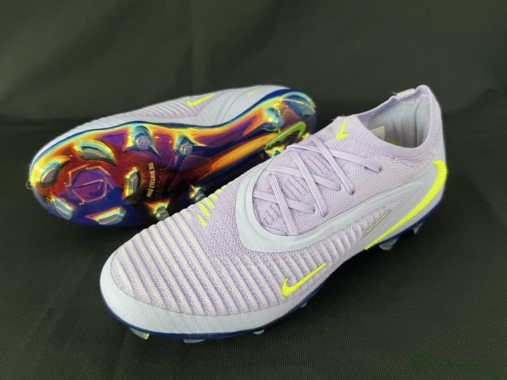 Nike Phantom 6 Low Elite FG Football Boots - Purple/Yellow/Gold
