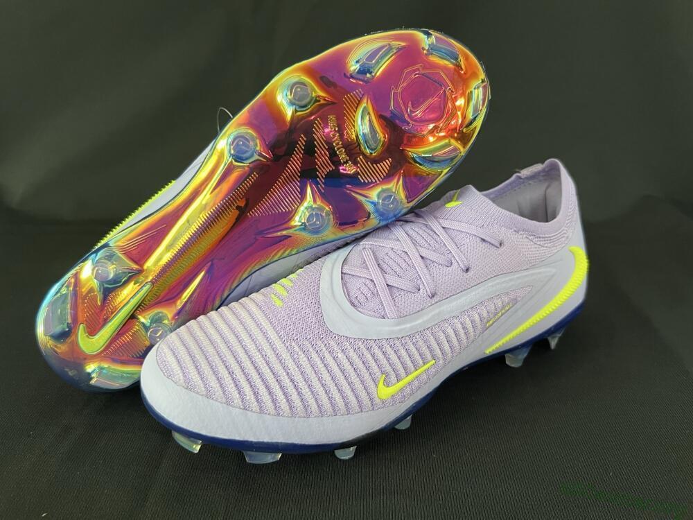 Nike Phantom 6 Low Elite FG Football Boots - Purple/Yellow/Gold