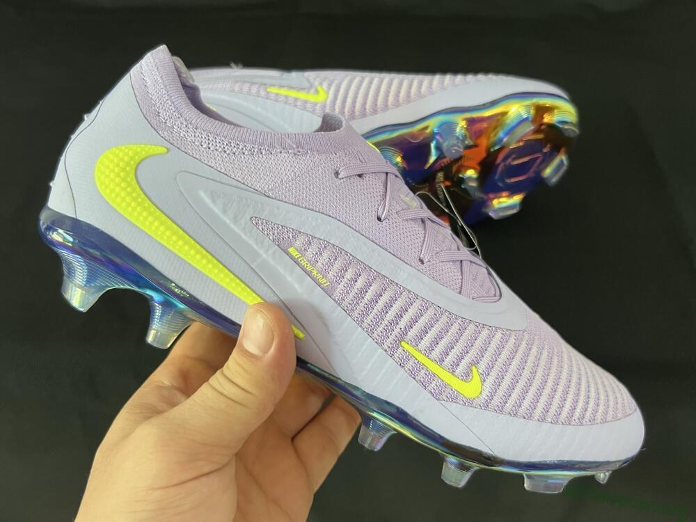 Nike Phantom 6 Low Elite FG Football Boots - Purple/Yellow/Gold