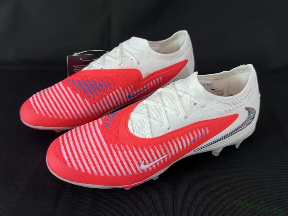 Nike Phantom 6 Elite Low FG Football Boots - Red/White/Black