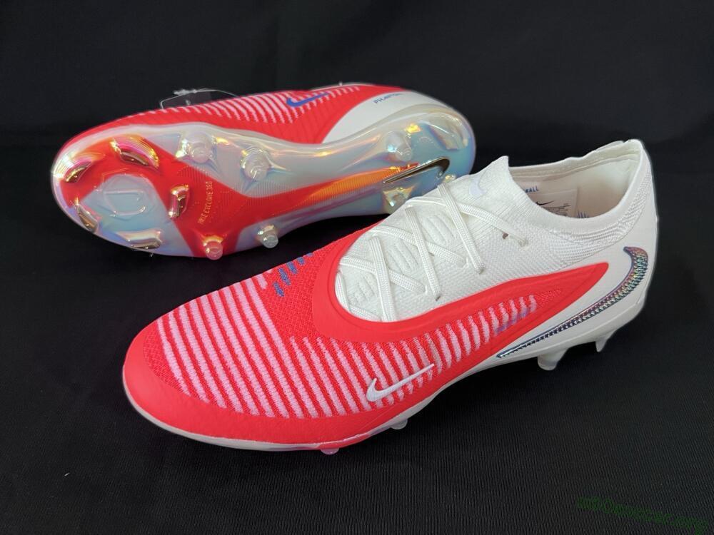 Nike Phantom 6 Elite Low FG Football Boots - Red/White/Black