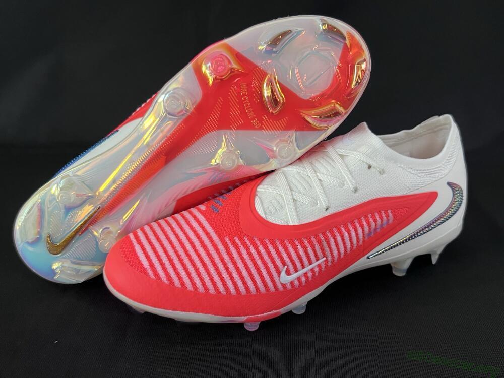 Nike Phantom 6 Elite Low FG Football Boots - Red/White/Black