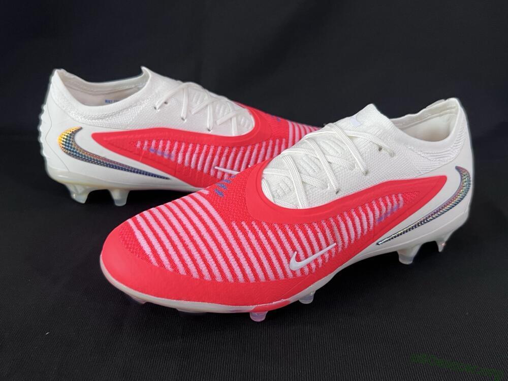 Nike Phantom 6 Elite Low FG Football Boots - Red/White/Black