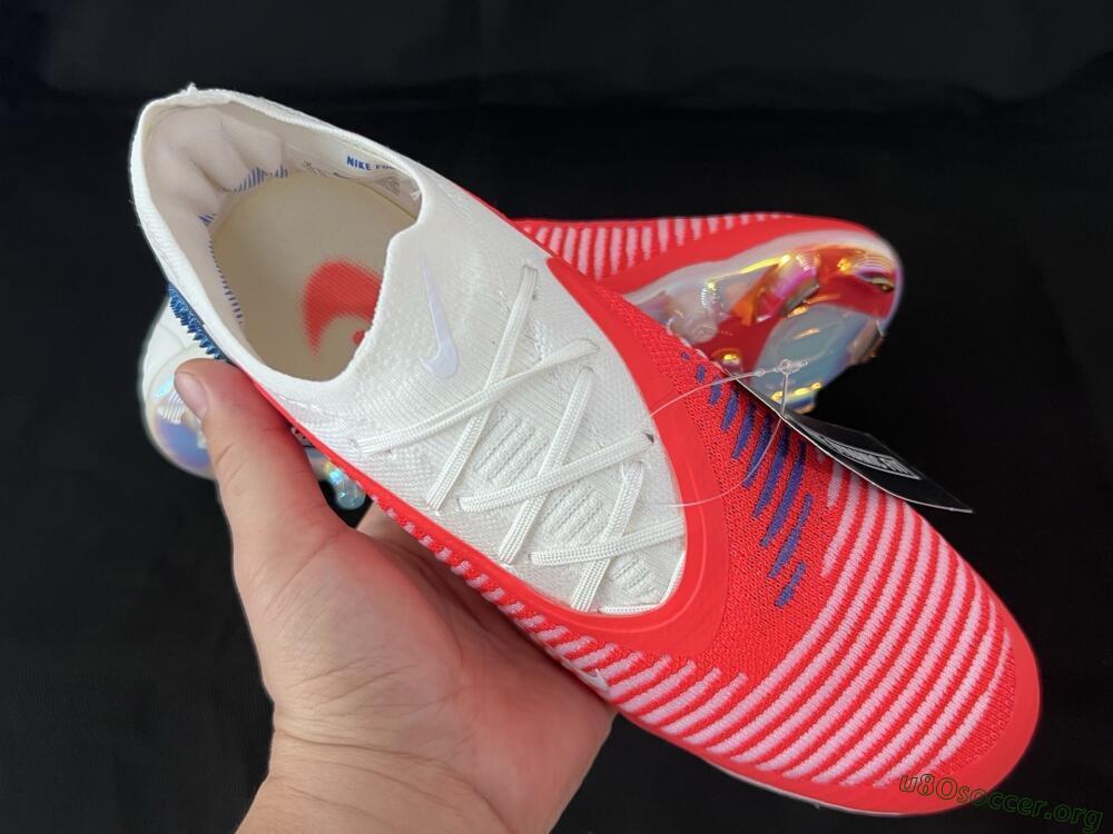 Nike Phantom 6 Elite Low FG Football Boots - Red/White/Black