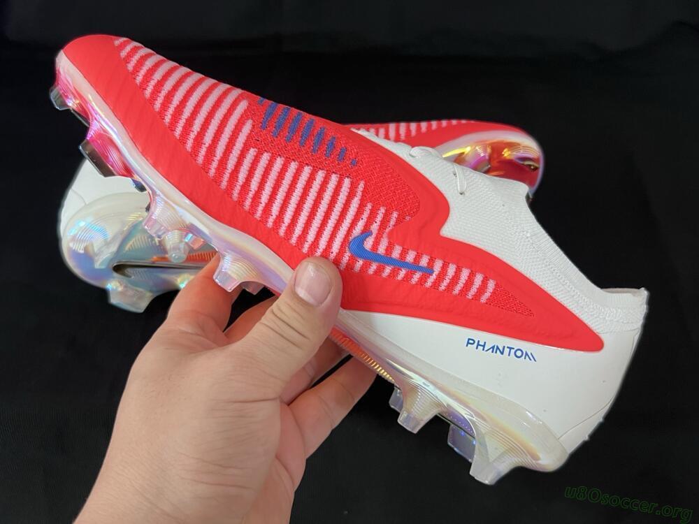 Nike Phantom 6 Elite Low FG Football Boots - Red/White/Black
