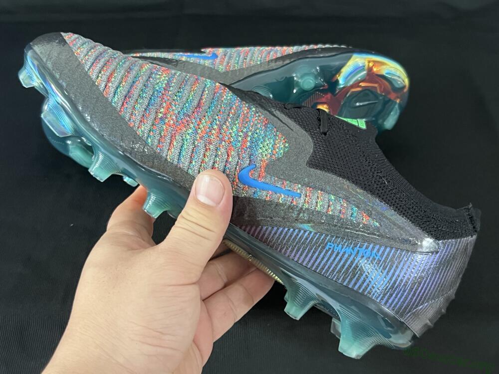 Nike Phantom 6 Elite Low FG Football Boots - Black/Yellow/Red