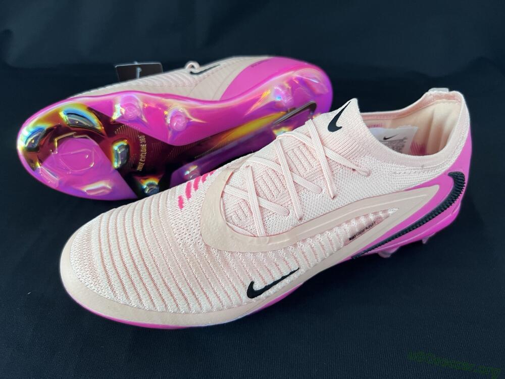 Nike Phantom 6 Low Elite FG Football Boots - Pink/Black/Gold