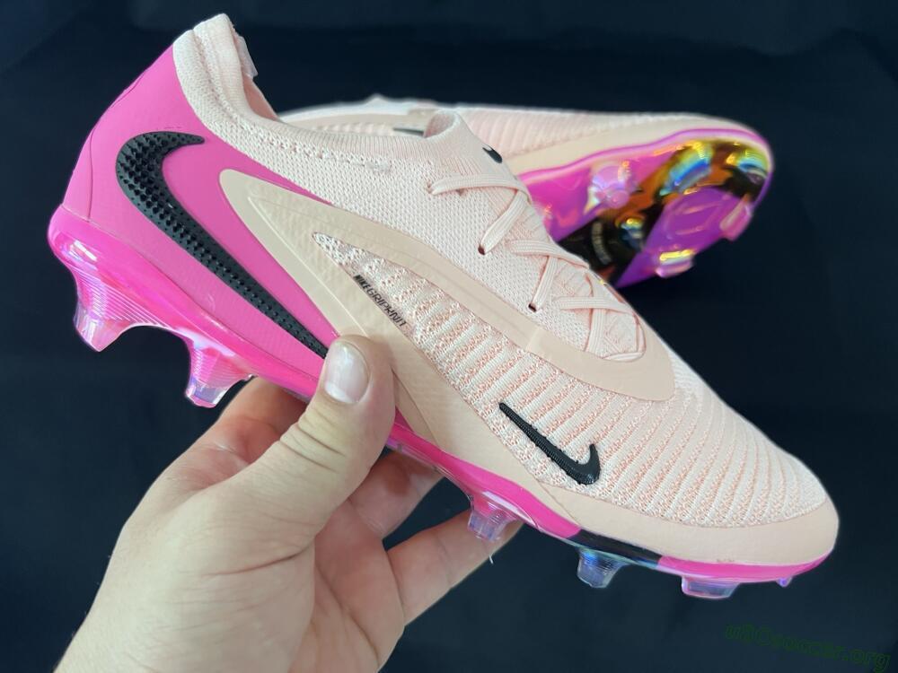 Nike Phantom 6 Low Elite FG Football Boots - Pink/Black/Gold