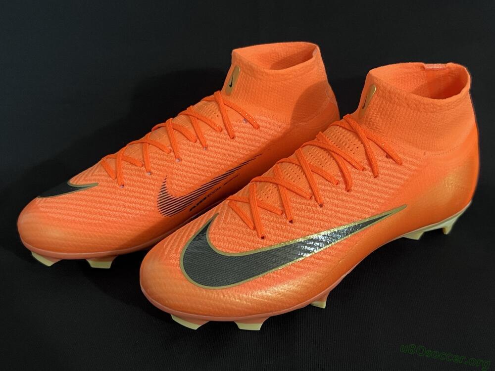 Nike Air Zoom Mercurial Superfly 10 Elite FG Football Boots - Red/Black/Gold