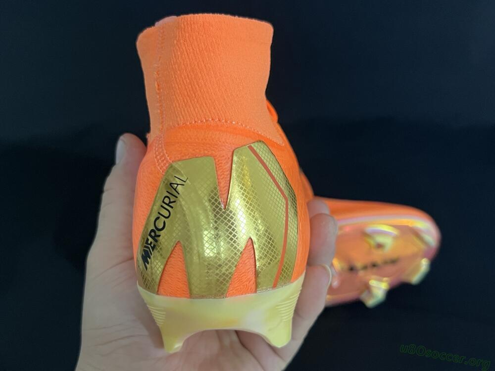 Nike Air Zoom Mercurial Superfly 10 Elite FG Football Boots - Red/Black/Gold
