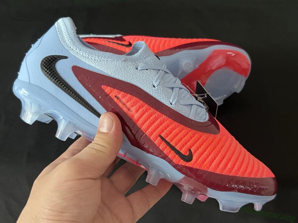 Nike Phantom 6 Elite Low FG Football Boots - Red/Jade/Black
