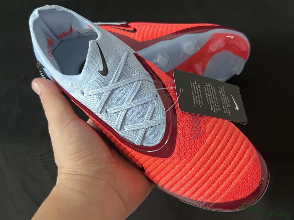 Nike Phantom 6 Elite Low FG Football Boots - Red/Jade/Black
