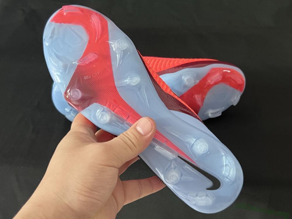 Nike Phantom 6 Elite Low FG Football Boots - Red/Jade/Black