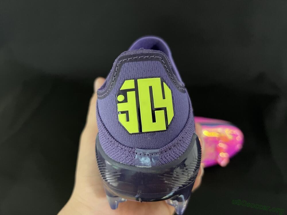 Adidas F50+ Elite Laceless FG Football Boots - Pink/Yellow/Purple
