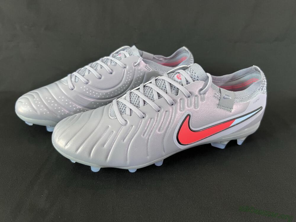 Nike Tiempo Legend 10 Elite FG Football Boots - Blue/Jade/Red