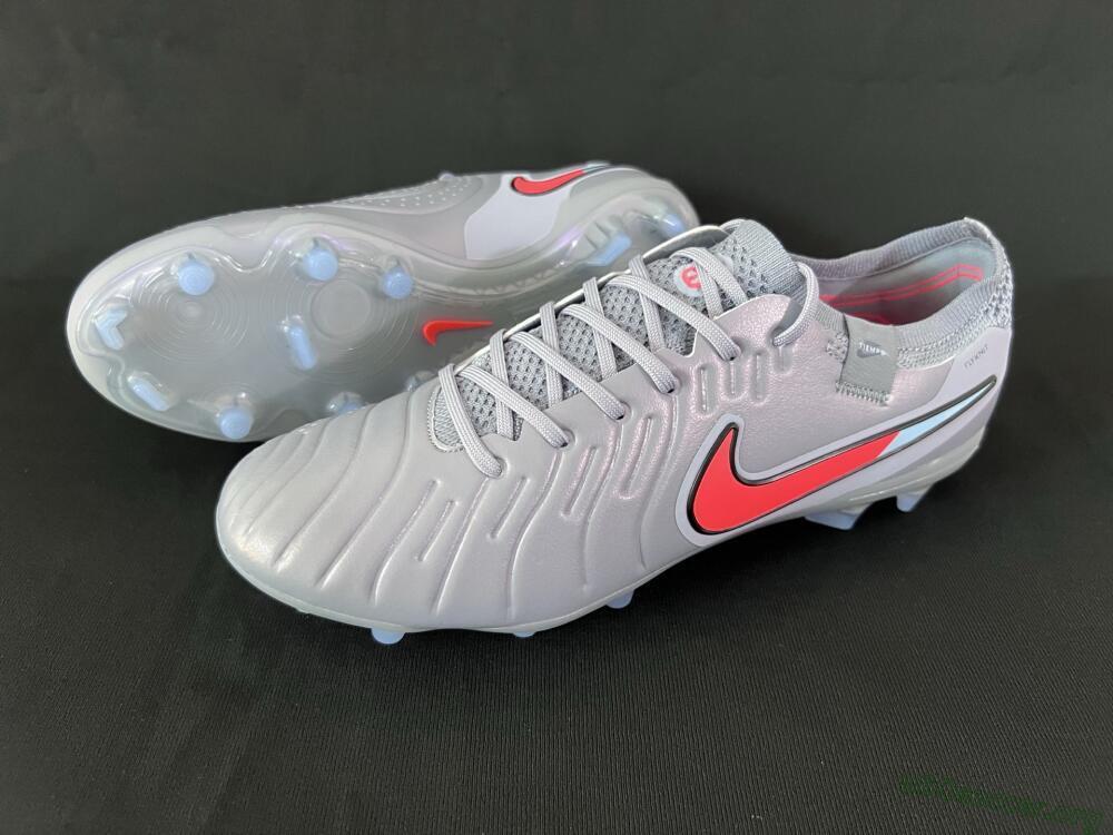 Nike Tiempo Legend 10 Elite FG Football Boots - Blue/Jade/Red