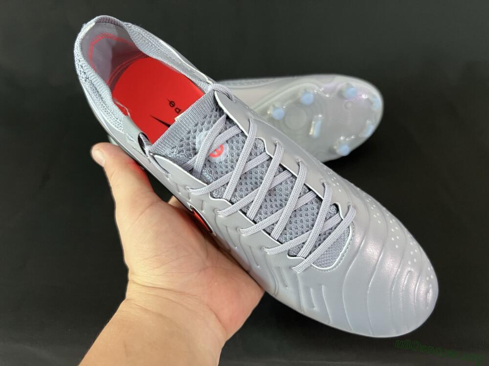 Nike Tiempo Legend 10 Elite FG Football Boots - Blue/Jade/Red