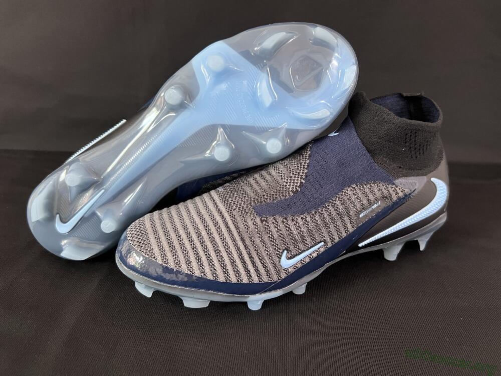 Nike Phantom 6 Elite High FG Football Boots - Silver/White/Black