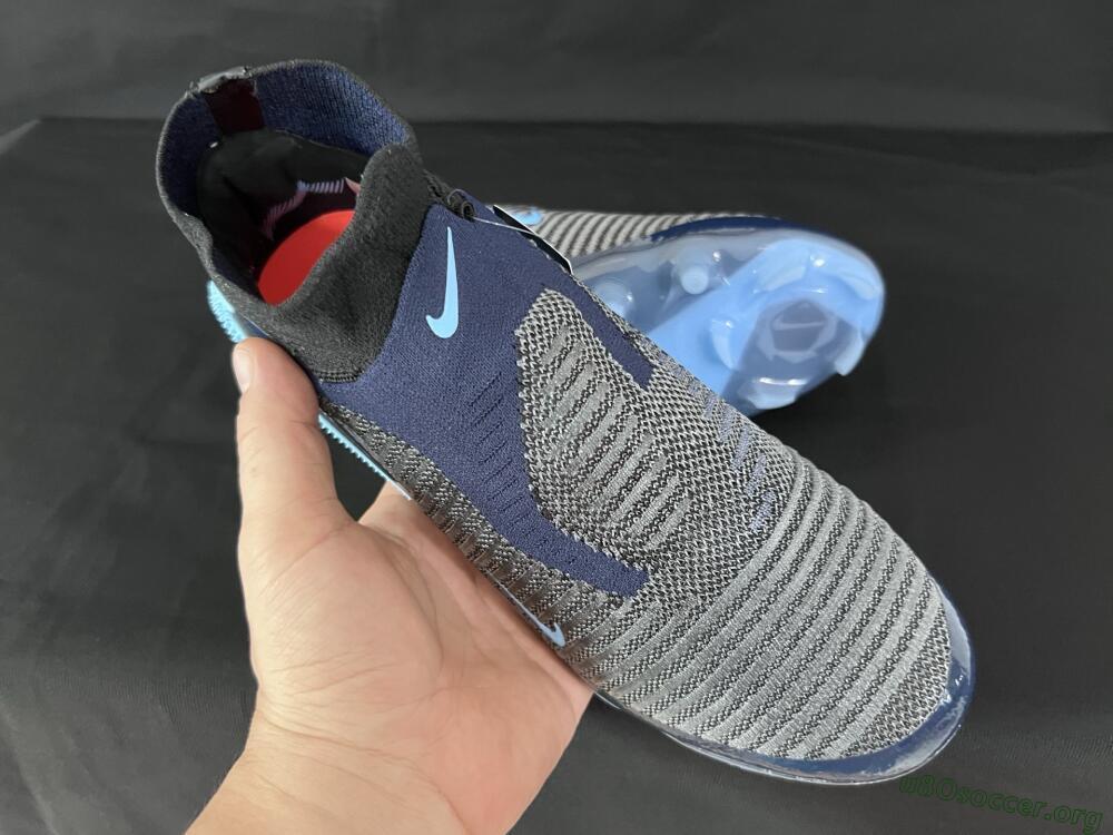 Nike Phantom 6 Elite High FG Football Boots - Silver/White/Black