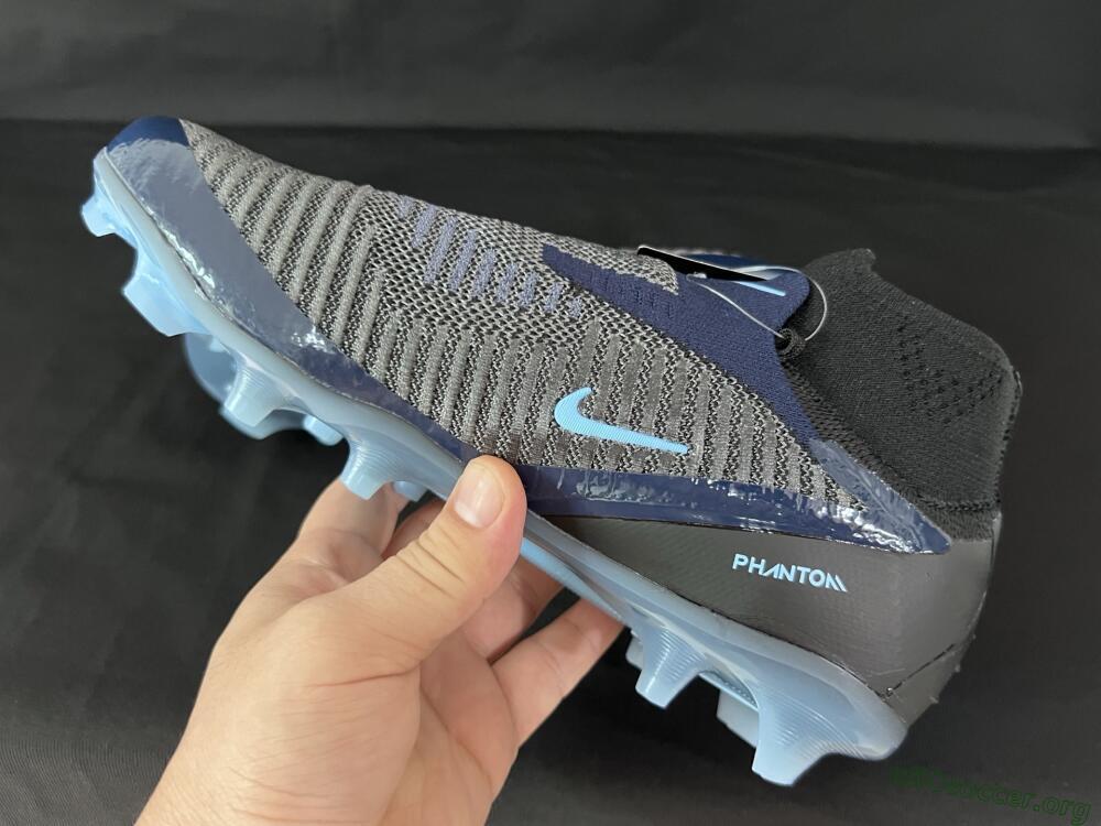 Nike Phantom 6 Elite High FG Football Boots - Silver/White/Black