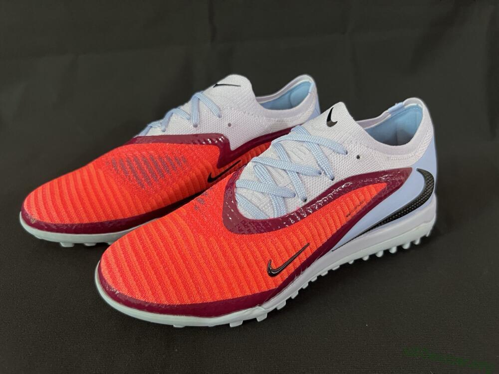 Nike Phantom 6 Elite TF Football Shoes - Red/Jade/Black