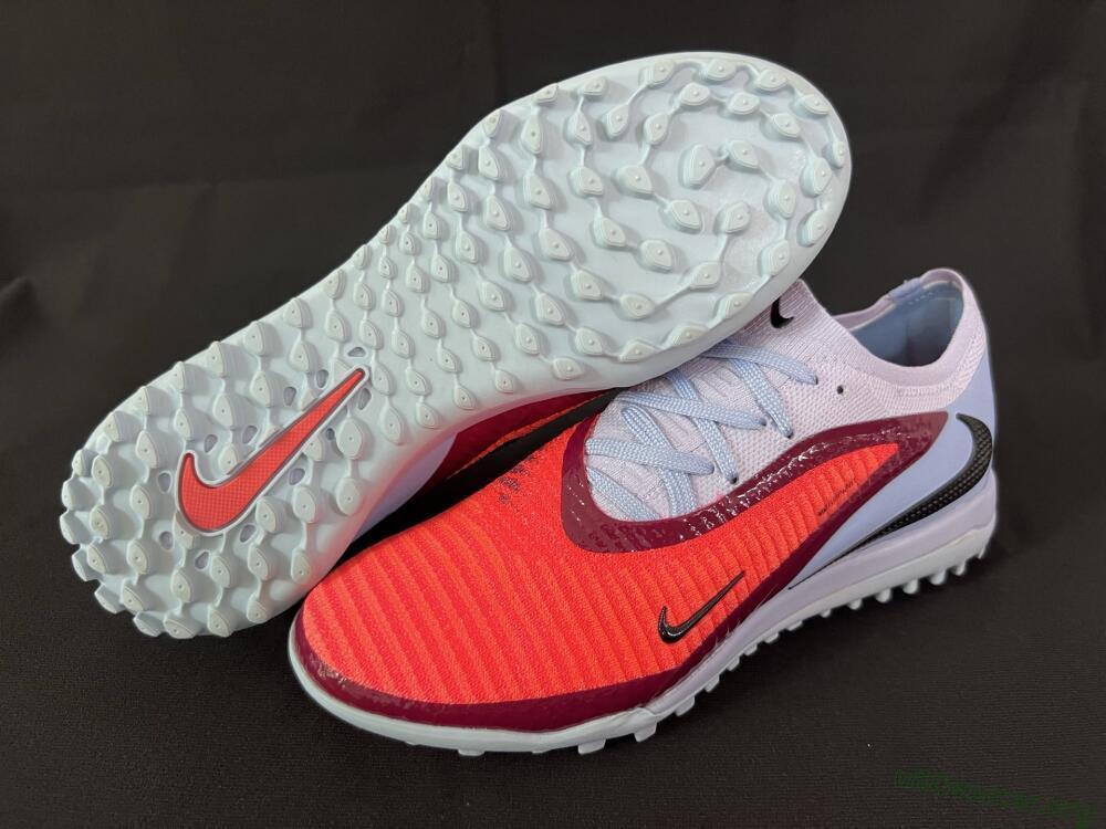 Nike Phantom 6 Elite TF Football Shoes - Red/Jade/Black