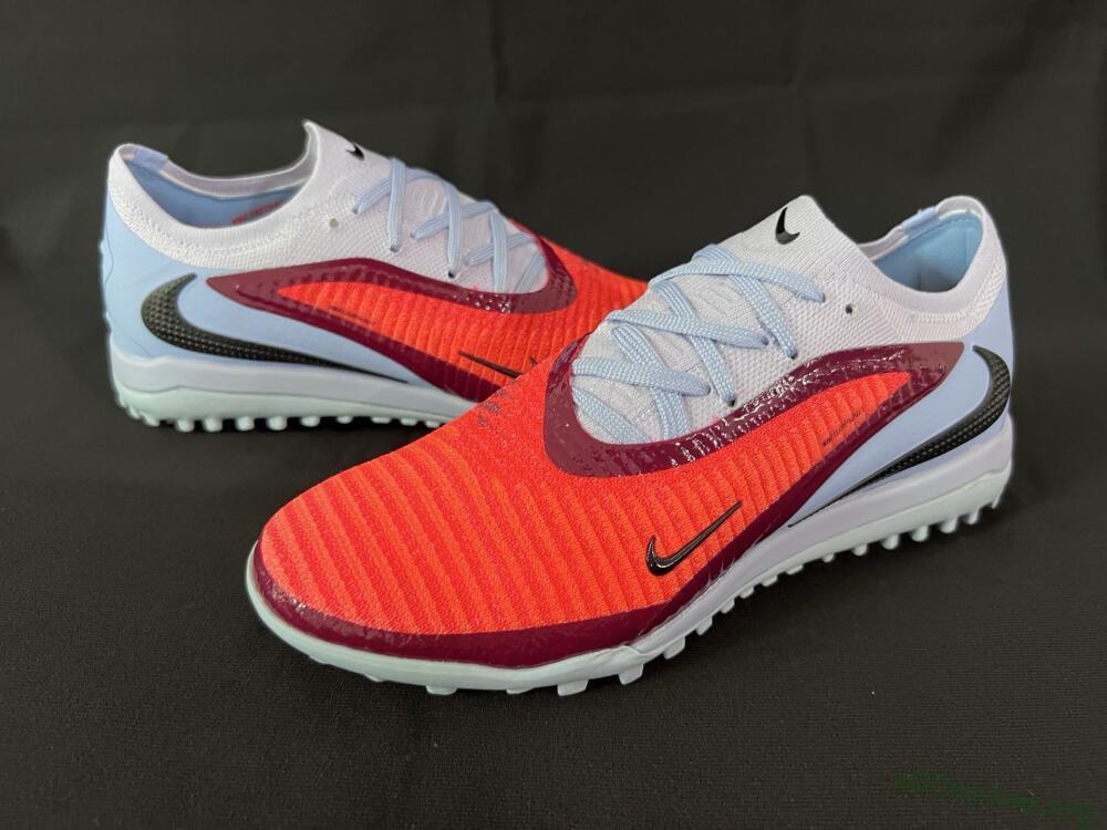 Nike Phantom 6 Elite TF Football Shoes - Red/Jade/Black