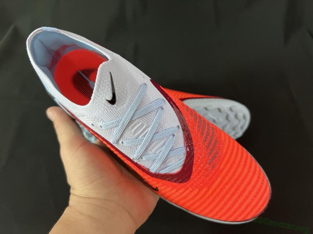Nike Phantom 6 Elite TF Football Shoes - Red/Jade/Black