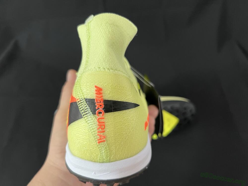 Nike Air Zoom Mercurial Superfly 10 Elite TF Football Shoes - Brown/Yellow/Black