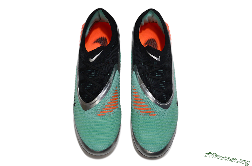 Nike Phantom 6 Low Elite AG Football Boots - Jade/Black/Silver 4