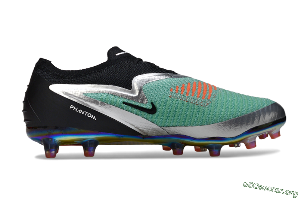 Nike Phantom 6 Low Elite AG Football Boots - Jade/Black/Silver 7
