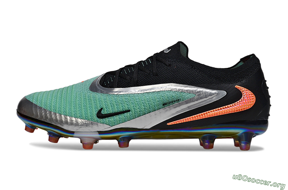 Nike Phantom 6 Low Elite AG Football Boots - Jade/Black/Silver 3