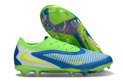 Nike Phantom 6 Low Elite FG Football Boots - Blue/Yellow/White