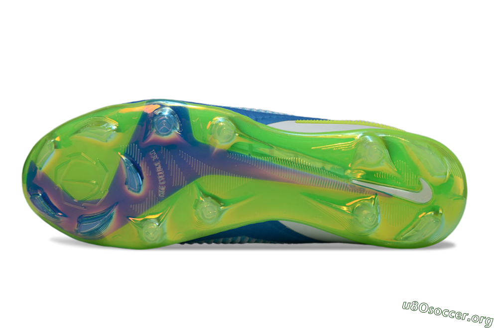 Nike Phantom 6 Low Elite FG Football Boots - Blue/Yellow/White 6