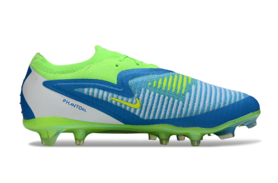 Nike Phantom 6 Low Elite FG Football Boots - Blue/Yellow/White