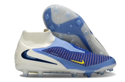 Nike Phantom 6 High Elite AG Football Boots - Blue/White/Black