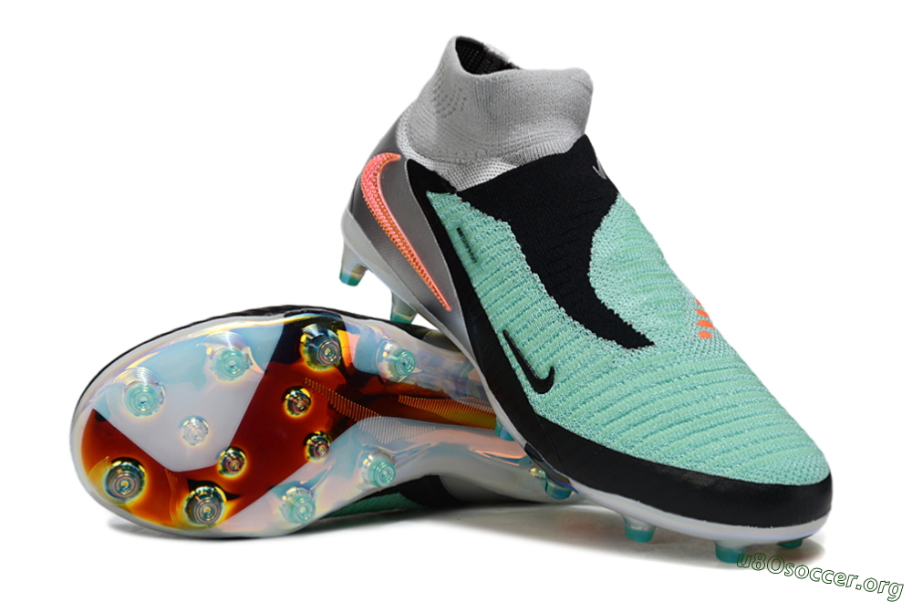 Nike Phantom 6 High Elite AG Football Boots - Jade/Black/Silver 0