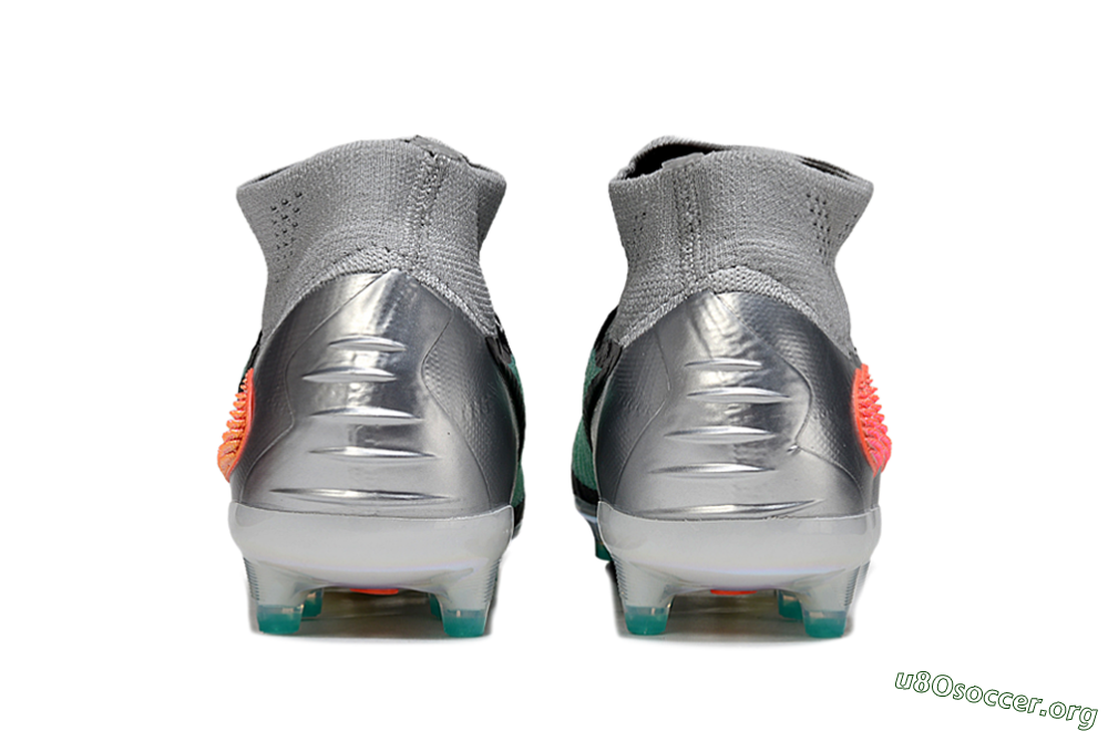 Nike Phantom 6 High Elite AG Football Boots - Jade/Black/Silver 5