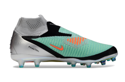 Nike Phantom 6 High Elite AG Football Boots - Jade/Black/Silver