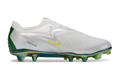 Nike Phantom 6 Low Elite FG Football Boots - White/Silver/Gold