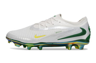 Nike Phantom 6 Low Elite FG Football Boots - White/Silver/Gold