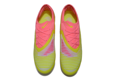Nike Phantom 6 Low Elite FG Football Boots - Yellow/Pink/White