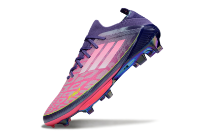 Adidas F50+ Elite Lightstrike Pro FG Football Boots - Pink/Purple/Yellow