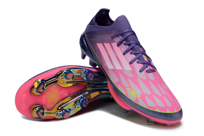 Adidas F50+ Elite Lightstrike Pro FG Football Boots - Pink/Purple/Yellow