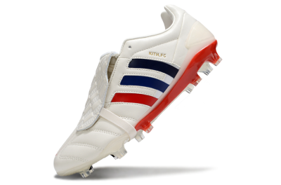Kith x Adidas Predator Mania Foldover Tongue FG Football Boots - White/Red/Black