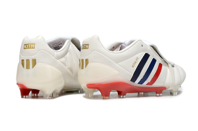 Kith x Adidas Predator Mania Foldover Tongue FG Football Boots - White/Red/Black